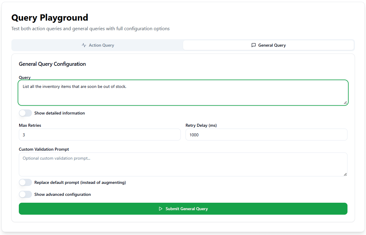 Natural Language Queries